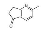 6,7-二氢-2-甲基环戊并[b]吡啶-5-酮结构式