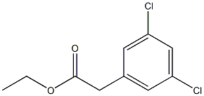 Ethyl 2-(3,5-dichlorophenyl)acetate Structure