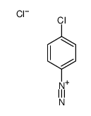 4-chlorobenzenediazonium,chloride Structure