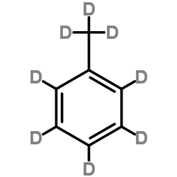 Toluene-d8 Structure