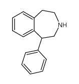 1-phenyl-2,3,4,5-tetrahydro-1h-benzazepine Structure