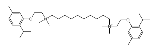 Decamethylenebis[dimethyl[2-(thymyloxy)ethyl]aminium] picture