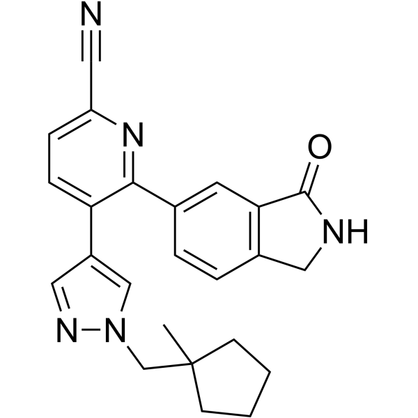 N-Demethyl MK-6884 Structure