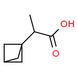 2-{bicyclo[1.1.1]pentan-1-yl}propanoic acid Structure