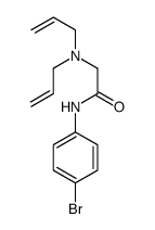 4'-Bromo-2-(diallylamino)acetanilide Structure