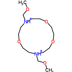 N,N'-二(甲氧基甲基)二氮杂-15-冠-5结构式