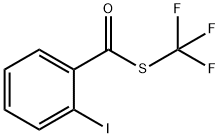 2-碘苯甲酸三氟甲硫基酯结构式