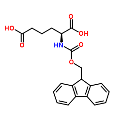 Fmoc-L-2-氨基己二酸结构式