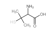 3-巯基-L-缬氨酸盐酸盐结构式