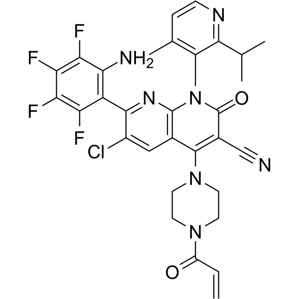 KRAS G12C inhibitor 36结构式