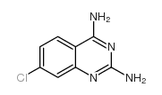 7-氯-2,4-喹唑啉二胺结构式