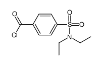 4-(diethylsulfamoyl)benzoyl chloride Structure