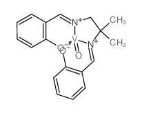 Vanadium,[[2,2'-[(1,1-dimethyl-1,2-ethanediyl)bis(nitrilomethylidyne)]bis[phenolato]](2-)-N,N',O,O']oxo-(9CI)结构式