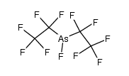 Bis(pentafluoraethyl)-fluorarsan结构式