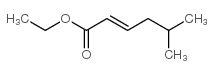 5-甲基己基-2-丁烯酸乙酯结构式