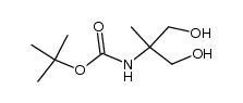Carbamic acid, [2-hydroxy-1-(hydroxymethyl)-1-methylethyl]-, 1,1-dimethylethyl结构式