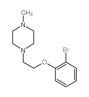1-[2-(2-bromophenoxy)ethyl]-4-methylpiperazine Structure