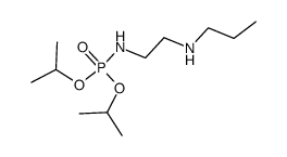 diisopropyl (2-(propylamino)ethyl)phosphoramidate结构式