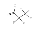 pentafluoropropionyl chloride Structure