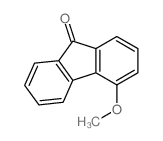 9H-Fluoren-9-one,4-methoxy- Structure