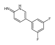 5-(3,5-difluorophenyl)pyridin-2-amine Structure