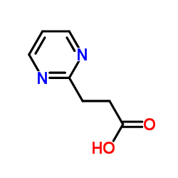 3-(2-Pyrimidinyl)propanoic acid Structure