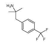 2-Methyl-1-(4-(trifluoromethyl)phenyl)propan-2-amine结构式