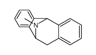 12-methyl-10,11-dihydro-5H-5,10-epiminodibenzo[a,d][7]annulene结构式