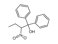 1,1-Diphenyl-2-nitro-1-butanol Structure