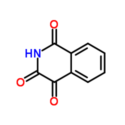 异喹啉-1,3,4-三酮结构式