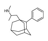 N-methyl-1-(2-phenyl-1-adamantyl)propan-2-amine Structure