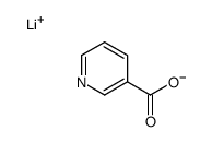 lithium,pyridine-3-carboxylate结构式