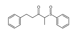 1-phenyl-4-(phenylsulfinyl)pentan-3-one结构式