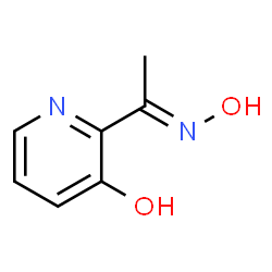 Ethanone, 1-(3-hydroxy-2-pyridinyl)-, oxime (9CI) structure