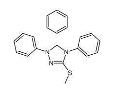 5-methylsulfanyl-2,3,4-triphenyl-3H-1,2,4-triazole Structure