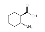 trans-2-amino-1-cyclohexanecarboxylic acid Structure