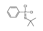 tert-butylimino-dichloro-phenyl-λ5-phosphane Structure