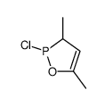 2-chloro-3,5-dimethyl-3H-oxaphosphole Structure