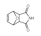 10-氧杂-4-氮杂三环[5.2.1.0,2,6]癸-8-烯-3,5-二酮结构式