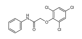 (2,4,6-trichloro-phenoxy)-acetic acid anilide Structure