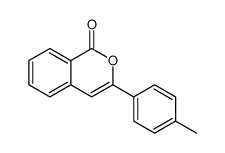 3-(4-methylphenyl)isochromen-1-one Structure