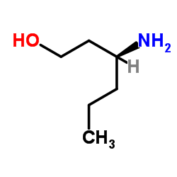 (S)-3-AMINOHEXAN-1-OL结构式