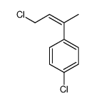 1-chloro-4-(4-chlorobut-2-en-2-yl)benzene结构式
