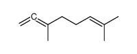 3,7-dimethyl-1,2,6-octatriene结构式