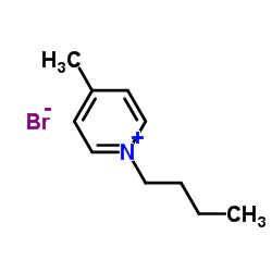 1-丁基-4-甲基溴吡啶结构式