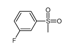 1-FLUORO-3-(METHYLSULFONYL)BENZENE structure