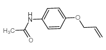 4-烯丙氧基乙酰苯胺结构式