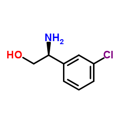 (2S)-2-Amino-2-(3-chlorophenyl)ethanol Structure