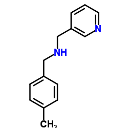 (4-METHYL-BENZYL)-PYRIDIN-3-YLMETHYL-AMINE Structure