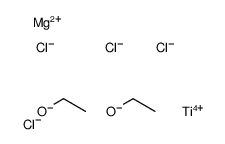 magnesium,ethanolate,titanium(4+),tetrachloride Structure